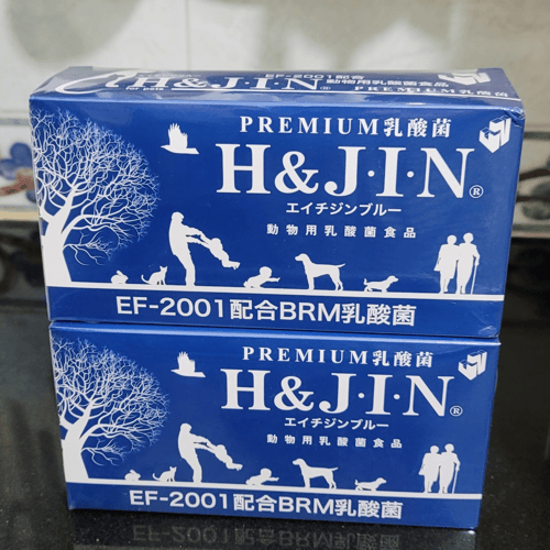 動物用乳酸菌サプリメント エイチジンブルー 2箱セット 【公式通販】