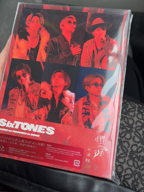 SixTONES 慣声の法則in DOME (初回盤) (Blu-ray) | Buyandship（台灣）