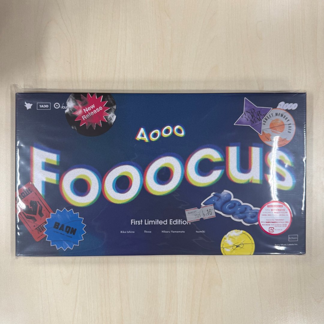 Aooo Fooocus 初回生產限定盤｜用戶真實分享｜Buy&Ship 台灣