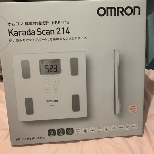 Omron 體脂磅HBF-214-PK