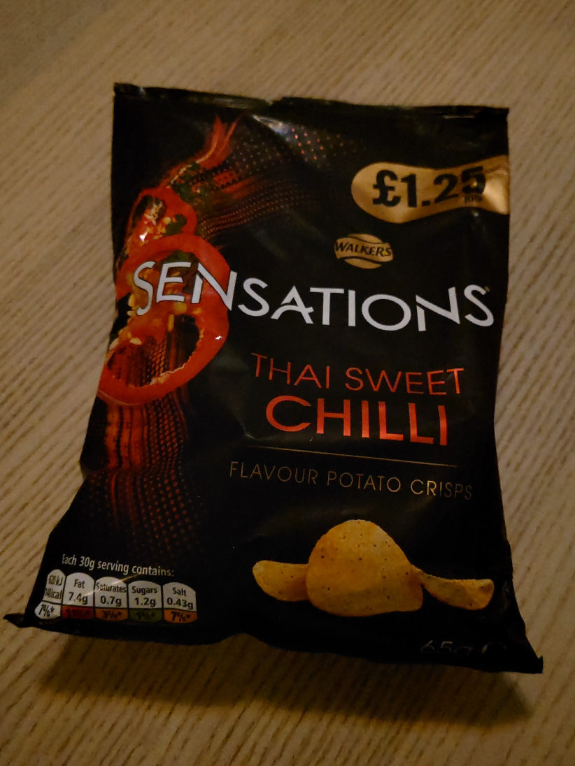 Walkers Sensations Thai Sweet Chilli Buyandship（香港）