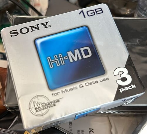SONY Hi MD 1GB 未開封 SONY Hi MD 1GB 未開封