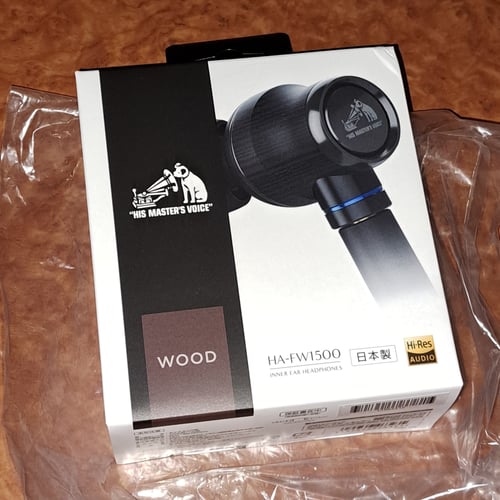 Earphones Fw1500 Victor JVC HA-FW1500 WOODシリーズ 密閉型イヤホン