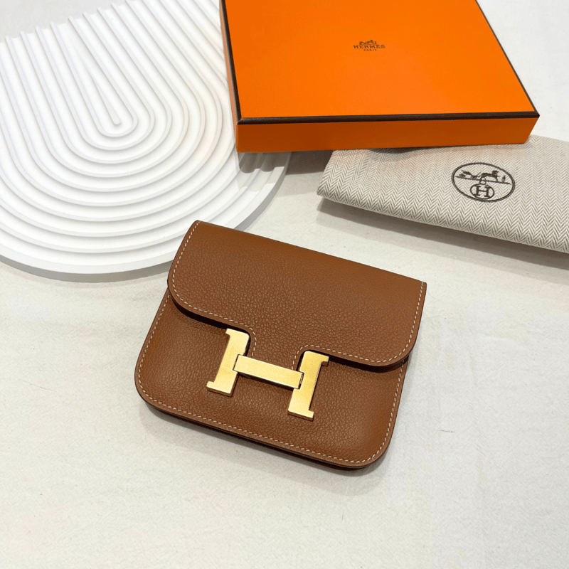 Hermès Constance Slim Gold 錢包