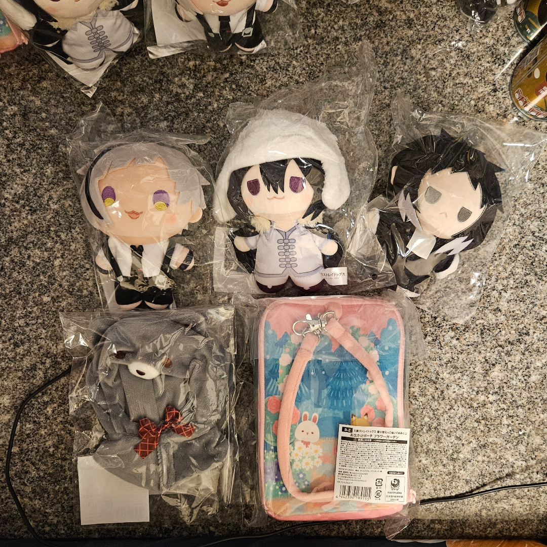 文豪ストレイドッグス 着せ替えっこぬいぐるみくじ | Buy&Ship Hong Kong