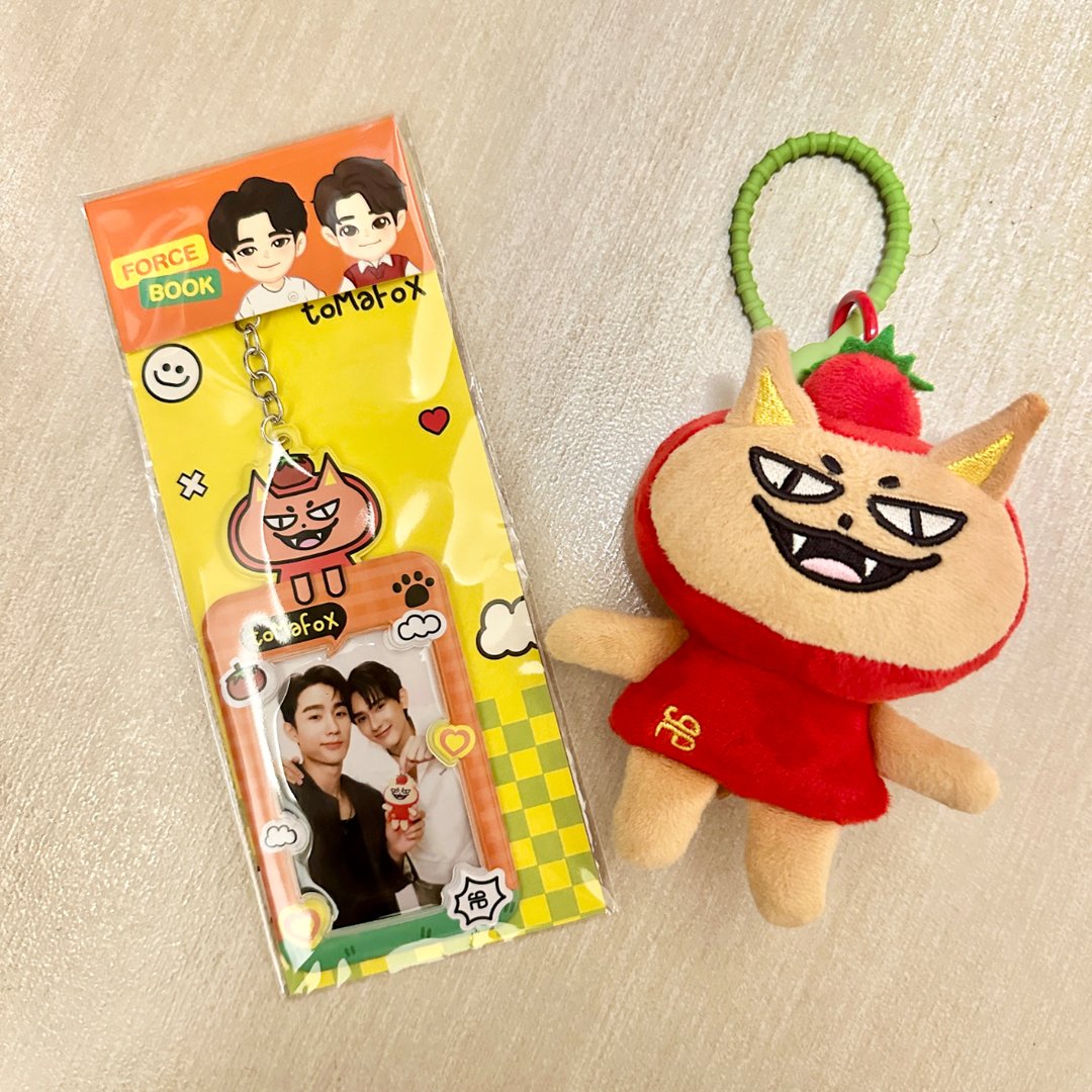 GMMTV forcebook ぬいぐるみTomafox Forcebook - Tomafox Doll Keychain | Webuybangkok