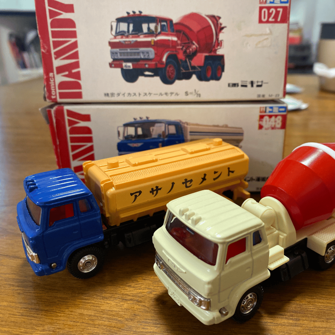 Tomica Dandy Hino トミカダンディ 1/70 日野 バラセメント 運搬車 048