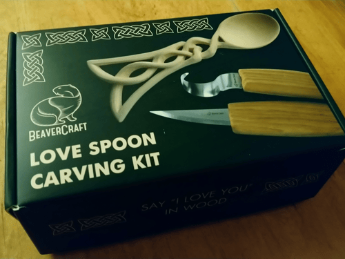 DIY04 - Celtic Spoon Carving Kit – Complete Starter Whittling Kit