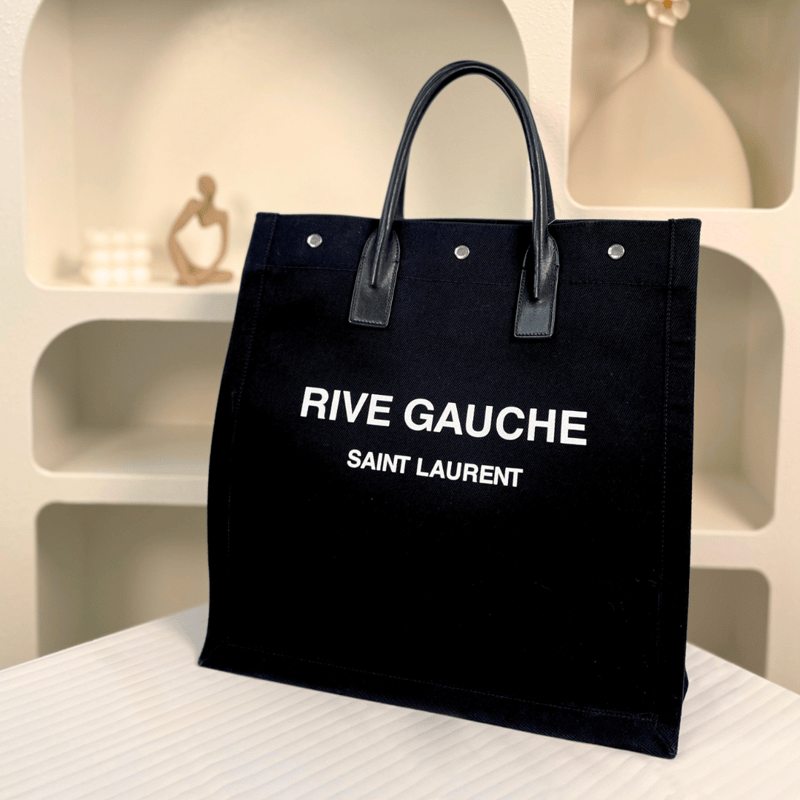 【中古B級】YSL Rive Gauche Tote手提袋