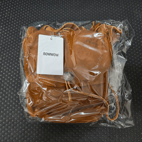 BOW WOW　DEER SKIN BAG BOWWOW DEER SKIN BAG SUEDE L.BROWN | BASE LINE