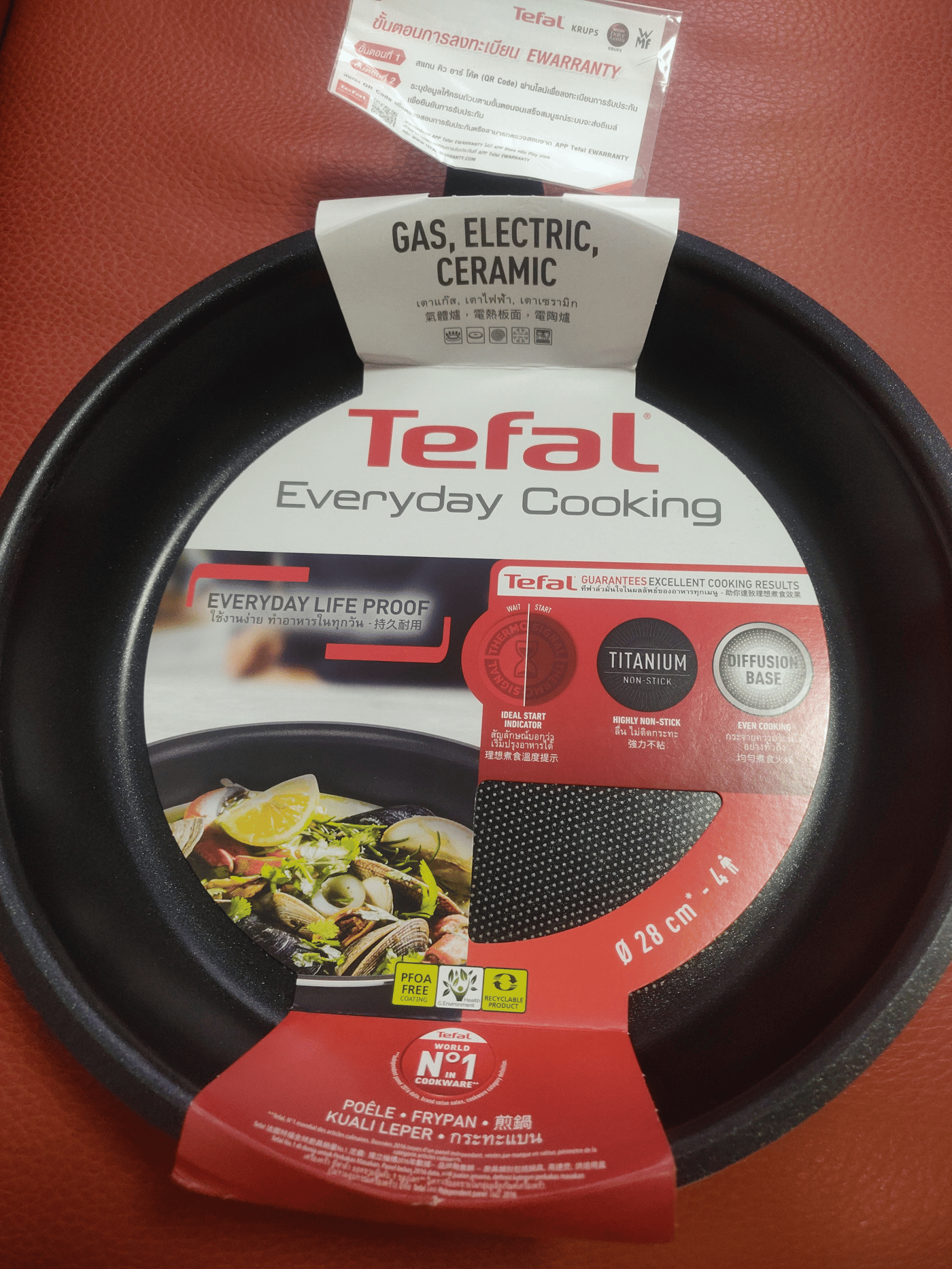 Tefal pan 28cm Buyandship Hong Kong