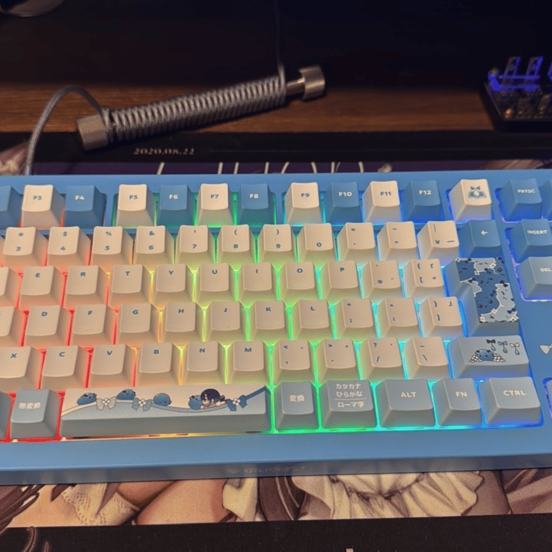 VSPO! GEAR ゲーミングキーボード 第3弾 紡木こかげ VSPO! GEAR ゲーミングキーボード 第3弾 紡木こかげ VSPO! GEAR