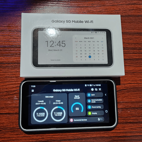 Galaxy 5G Mobile Wi-Fi SCR01 (SM-H412J)