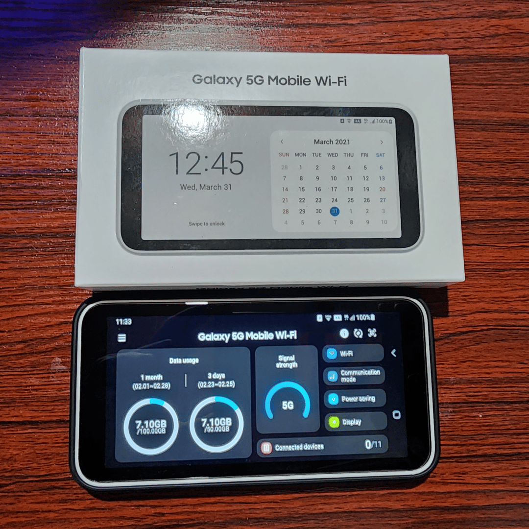 オンラインストア純正 Galaxy 5G Mobile Wi-fi - スマートフォン・携帯電話