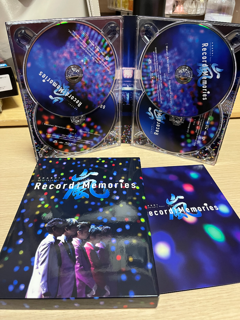 嵐 Record of Memories Blu-ray FC限定-