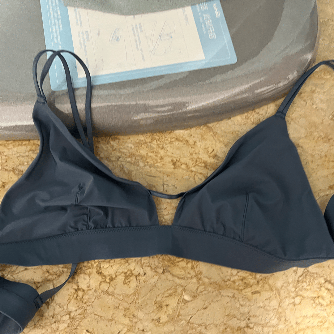 Mame Kurogouchi Wireless Bra (Sheer Triangle)