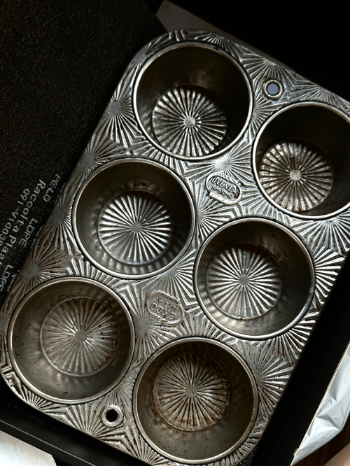 Ovenex Antique Muffin Tins Vintage Ekco Ovenex Muffin Tin Pan