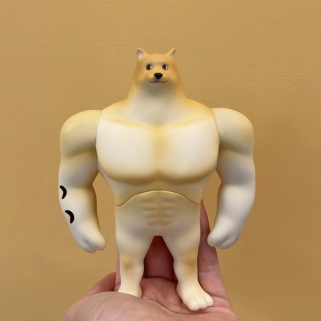 meme 肌肉柴犬figure｜用戶真實分享｜Buy&Ship 台灣