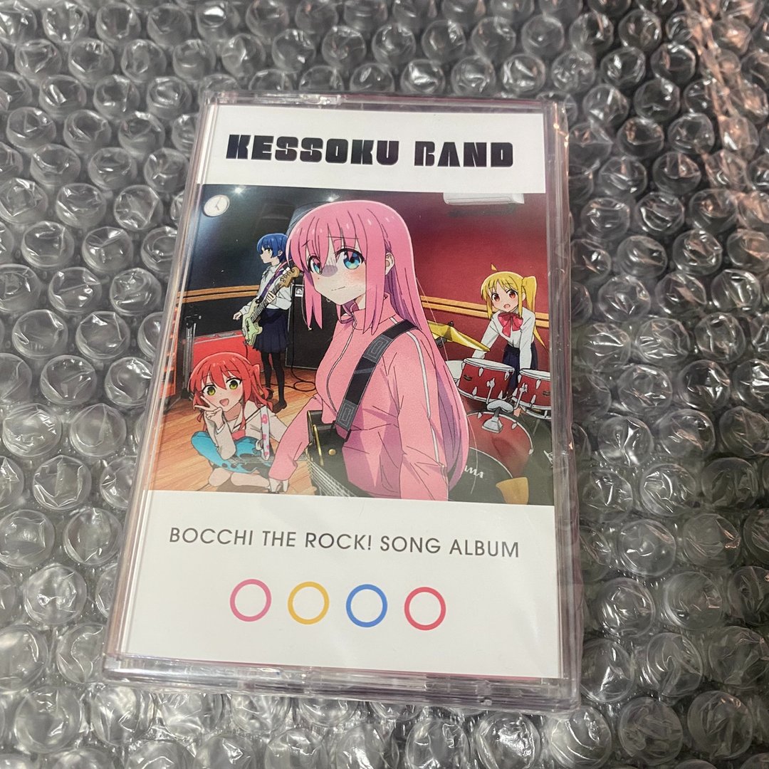 ぼっち・ざ・ろっく！ ぼざろ 結束バンド US輸入盤 カセットテープ 結束バンド」カセットテープ（US輸入盤）