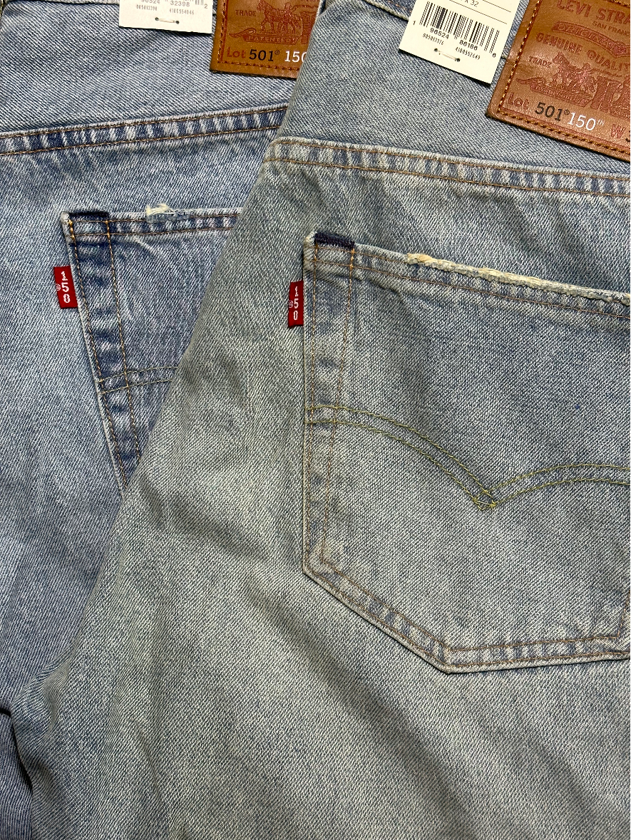 Levi's 501 150週年紀念版赤耳牛仔褲