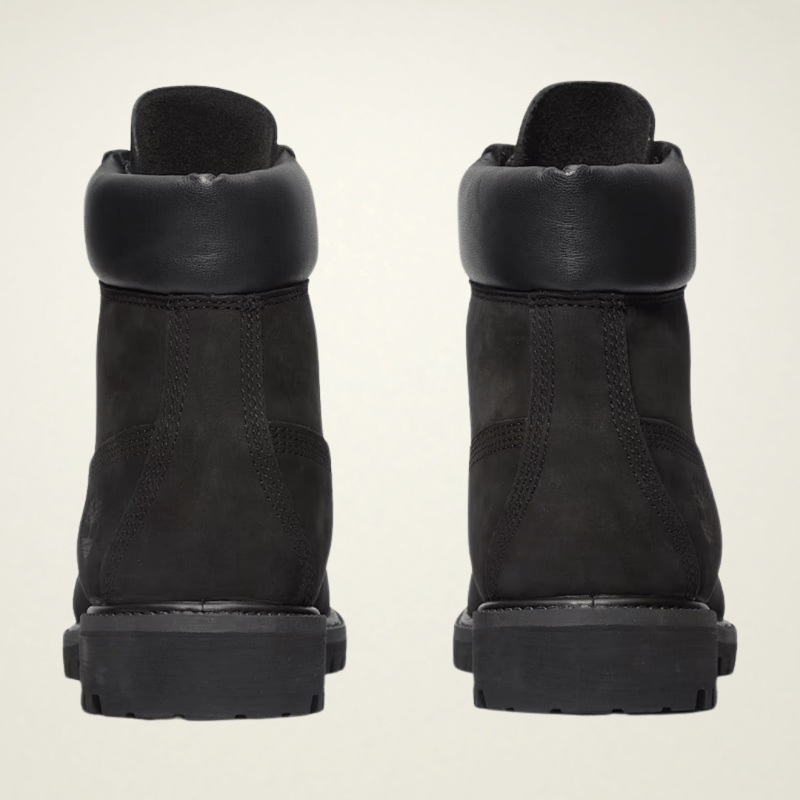 Timberland Premium 6 in Waterproof Boot Black Nubuck (UK9)