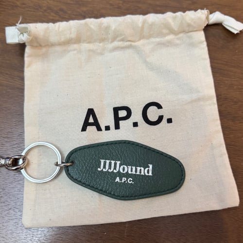 A.P.C. x JJJJound Hotel Key Ring 💚｜用戶真實分享｜Buy&Ship 台灣