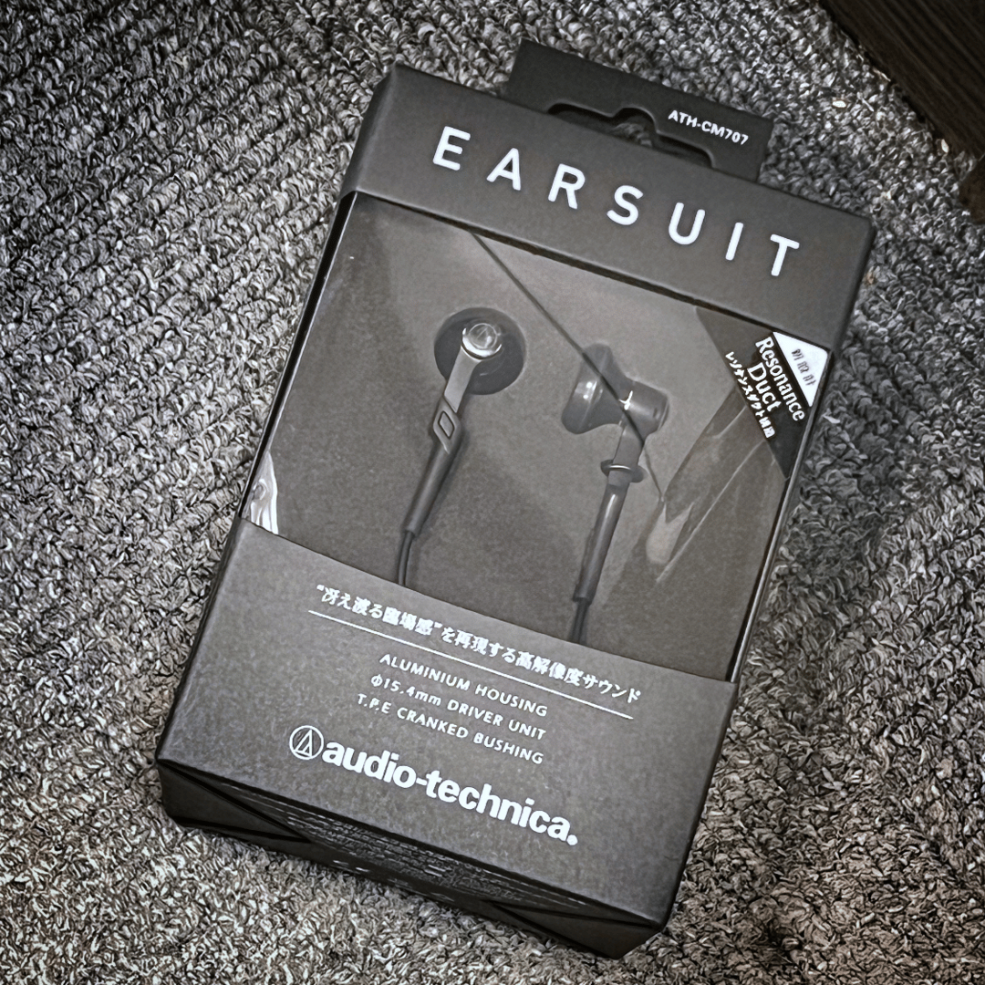 AudioTechnica EARSUIT ATHCM707 平頭耳塞 Buyandship（台灣）
