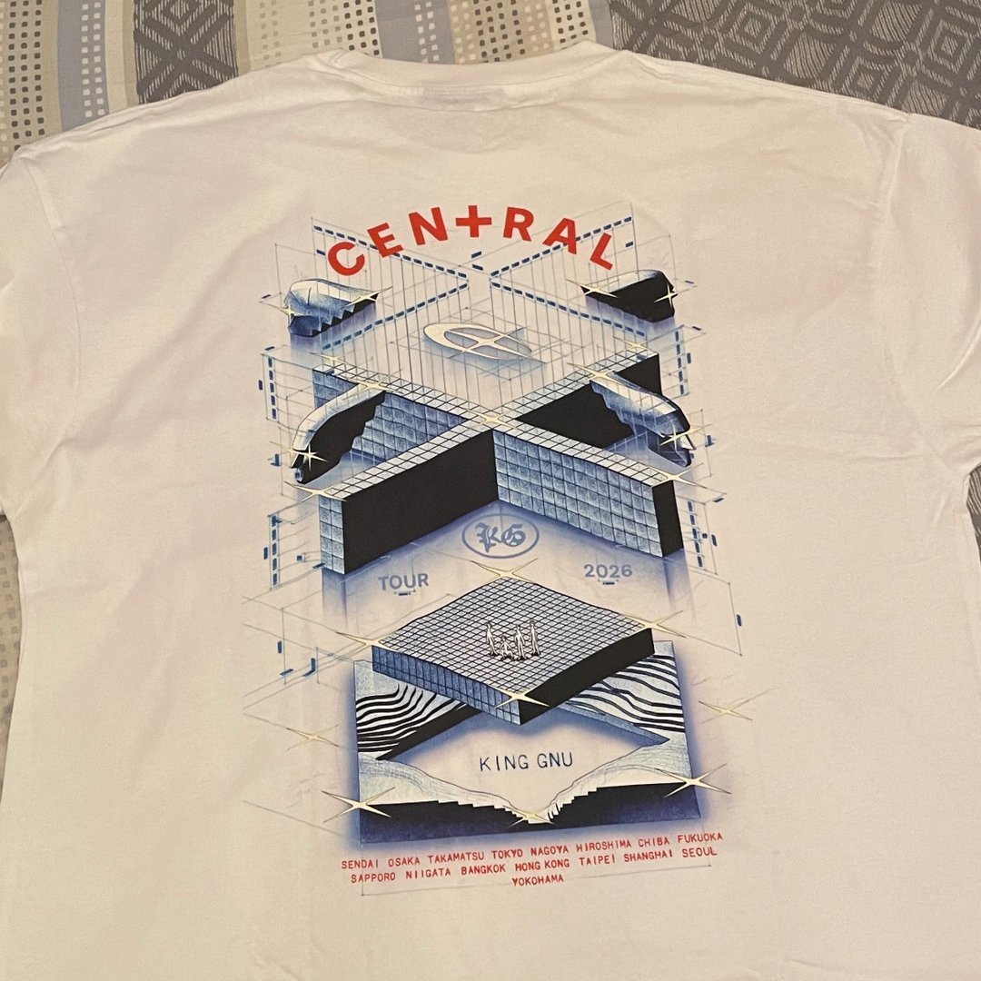 KING GNU CEN+RAL KEY VISUAL TEE｜用戶真實分享｜Buy&Ship 香港