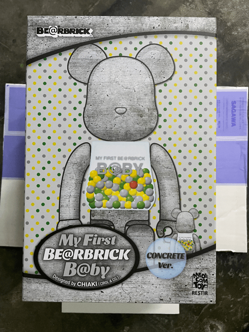 MY FIRST BE@RBRICK B@BY “CONCRETE”-