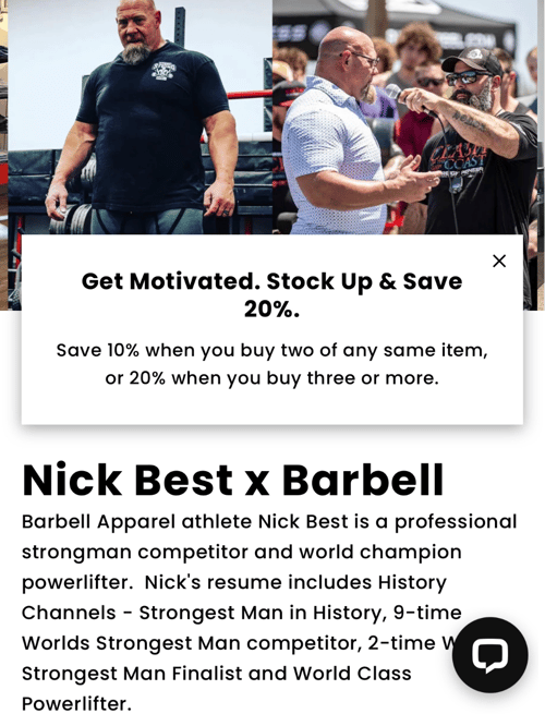Nick Best – Barbell Apparel