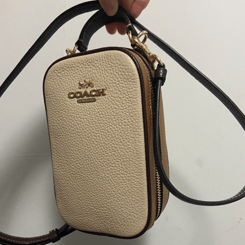 Coach signature colorblock online phone crossbody