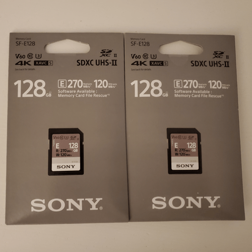 Sony 128GB V60 SD Card