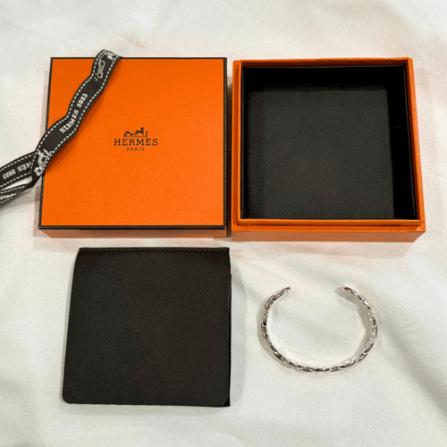 Hermès Chaine d'ancre Enchainee Bracelet - ST Silver