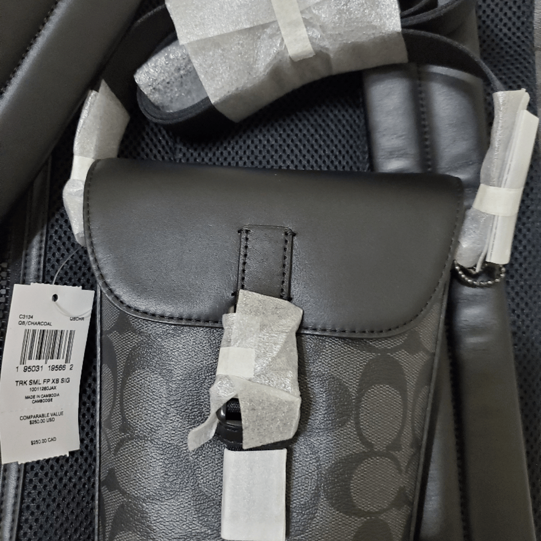 COACH Track Small Flap Crossbody Buyandship Hong Kong