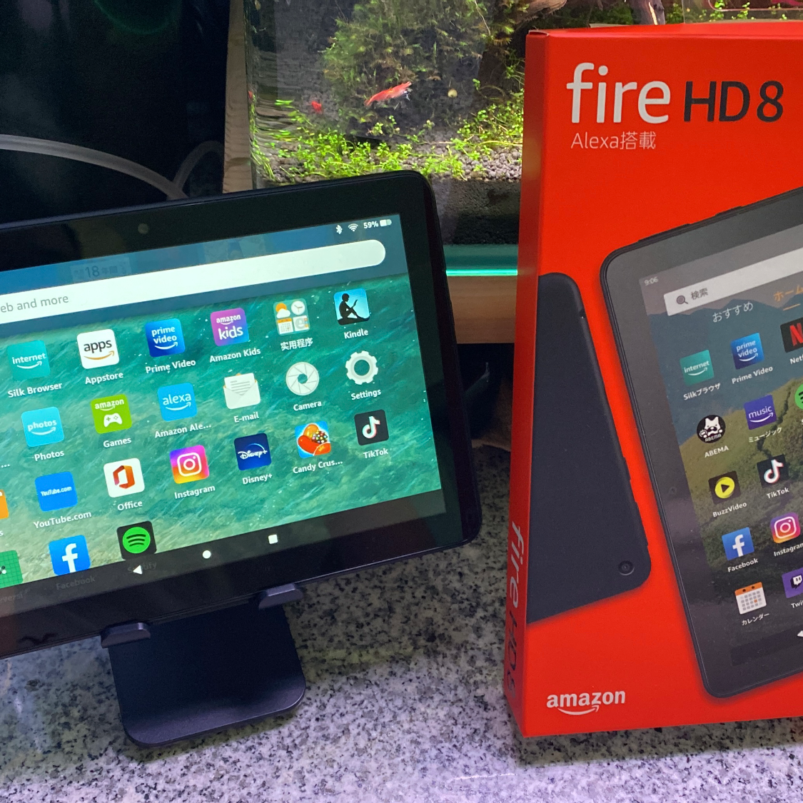 Amazon fire 8 Buyandship Hong Kong