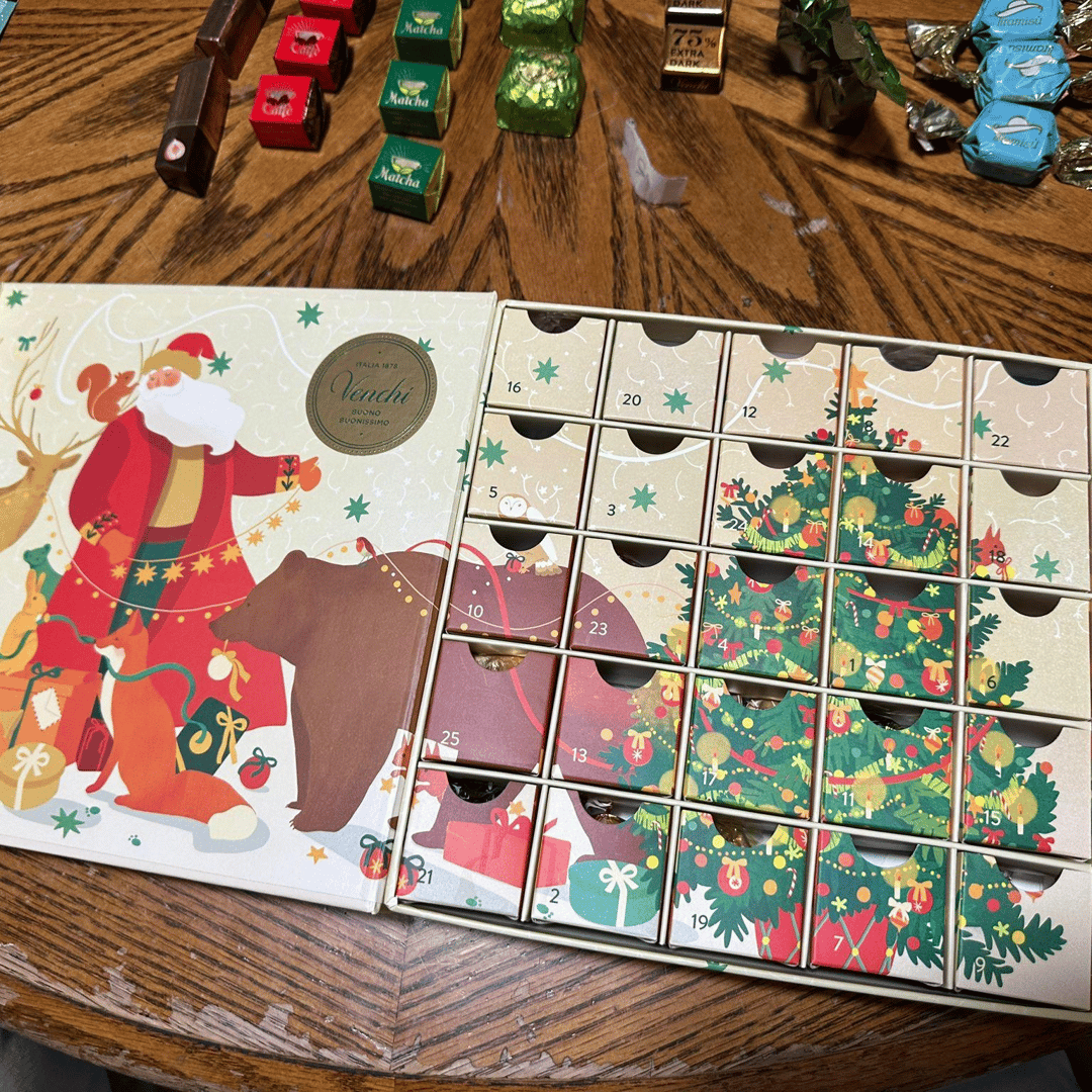 venchi advent calendar, chocolate Buy&Ship（香港）