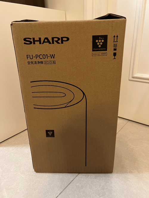 細細部Sharp 空氣淨化機