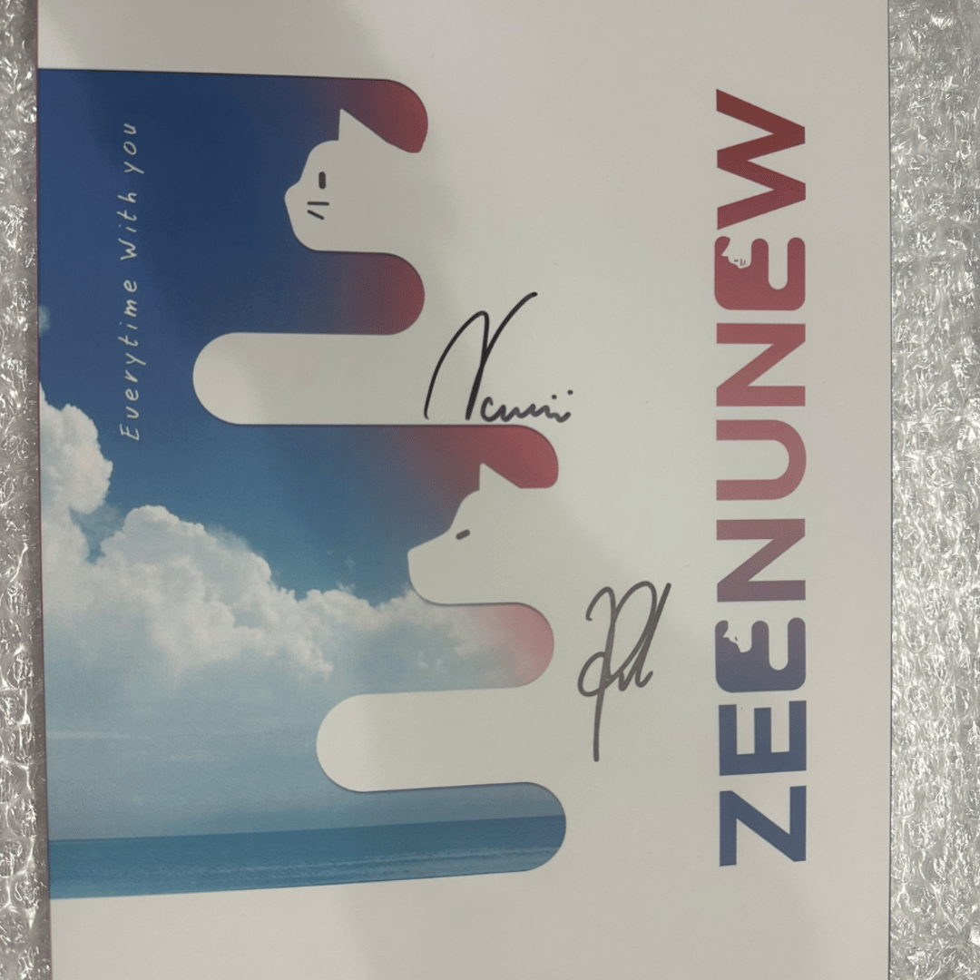 New ZeeNunew 3rd photobook boxset official original