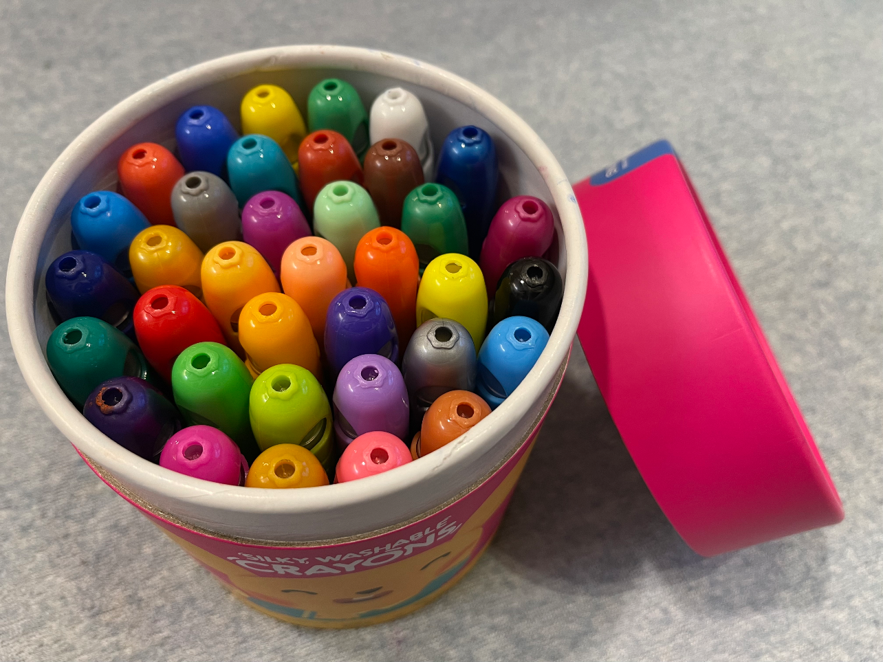 Jar Melo Silky Washable Crayons | Buyandship Singapore
