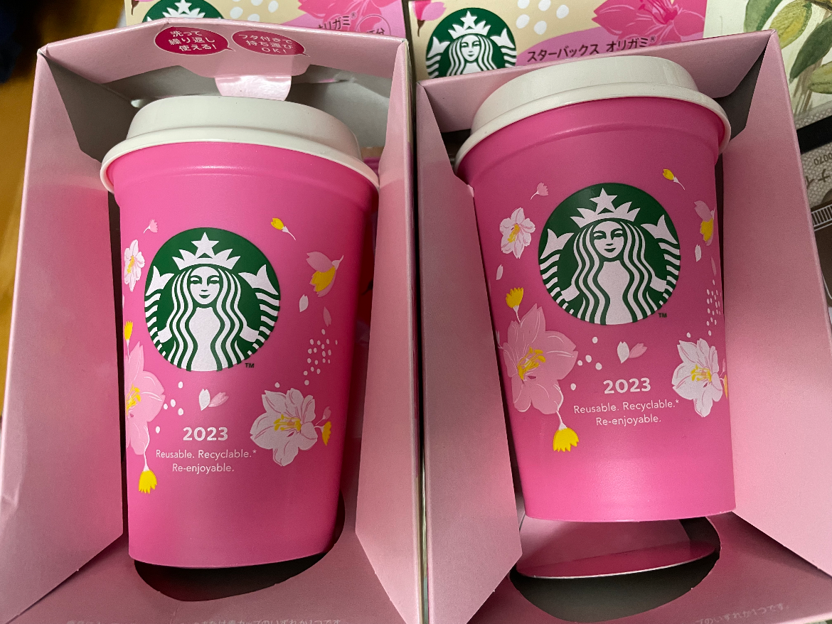 日本 Starbucks Spring Blend w Reusable Cup Buyandship 台灣 國際代運