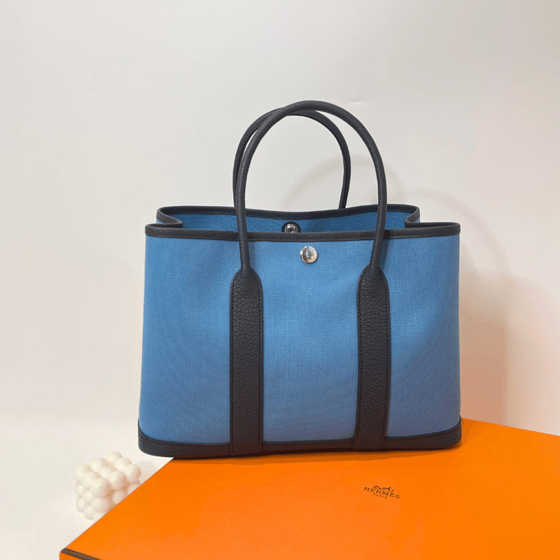 Hermès Calvi Duo 18 Etoupe 卡包 (大象灰) 