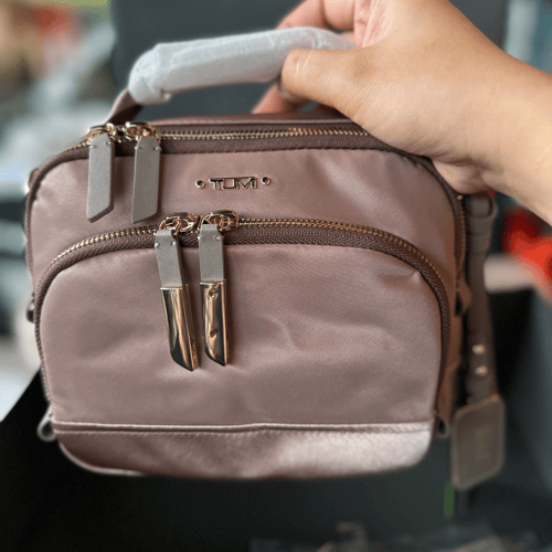 Tumi Troy Crossbody in Metallic Pink｜User Shared Post｜Buy&Ship