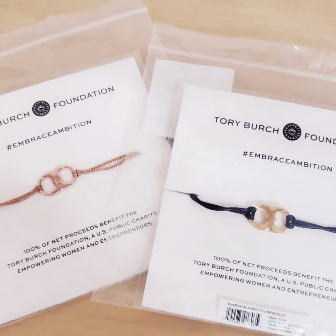 Tory burch store charity bracelet