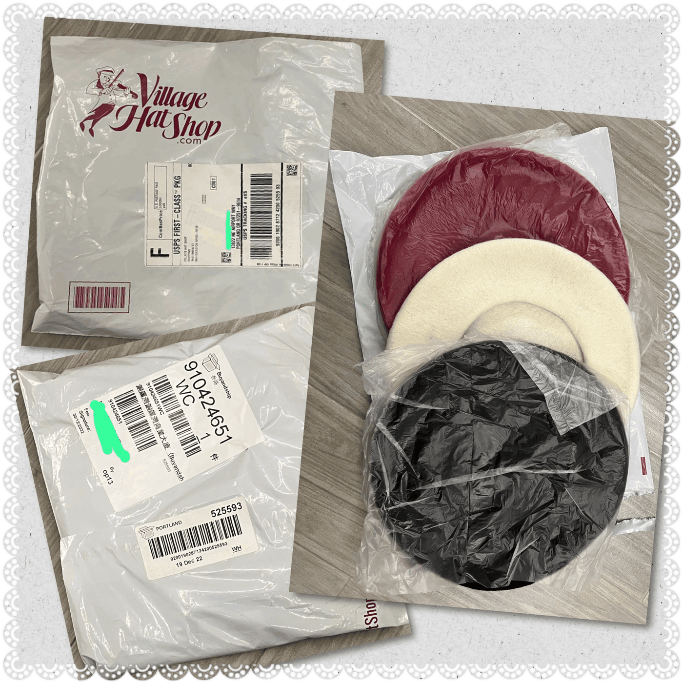 Quality wool fashion beret Buyandship Singapore