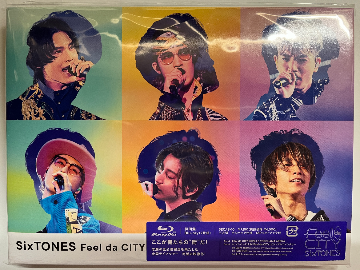 SixTONES Feel da CITY 演唱會Blu-ray
