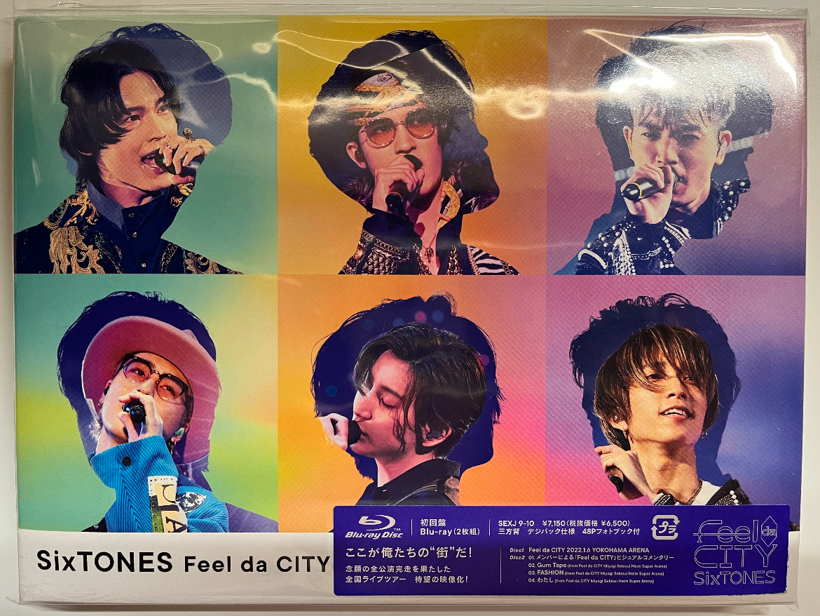 訳ありSixTONES Feel da CITY〈初回盤・2枚組〉 - ミュージック