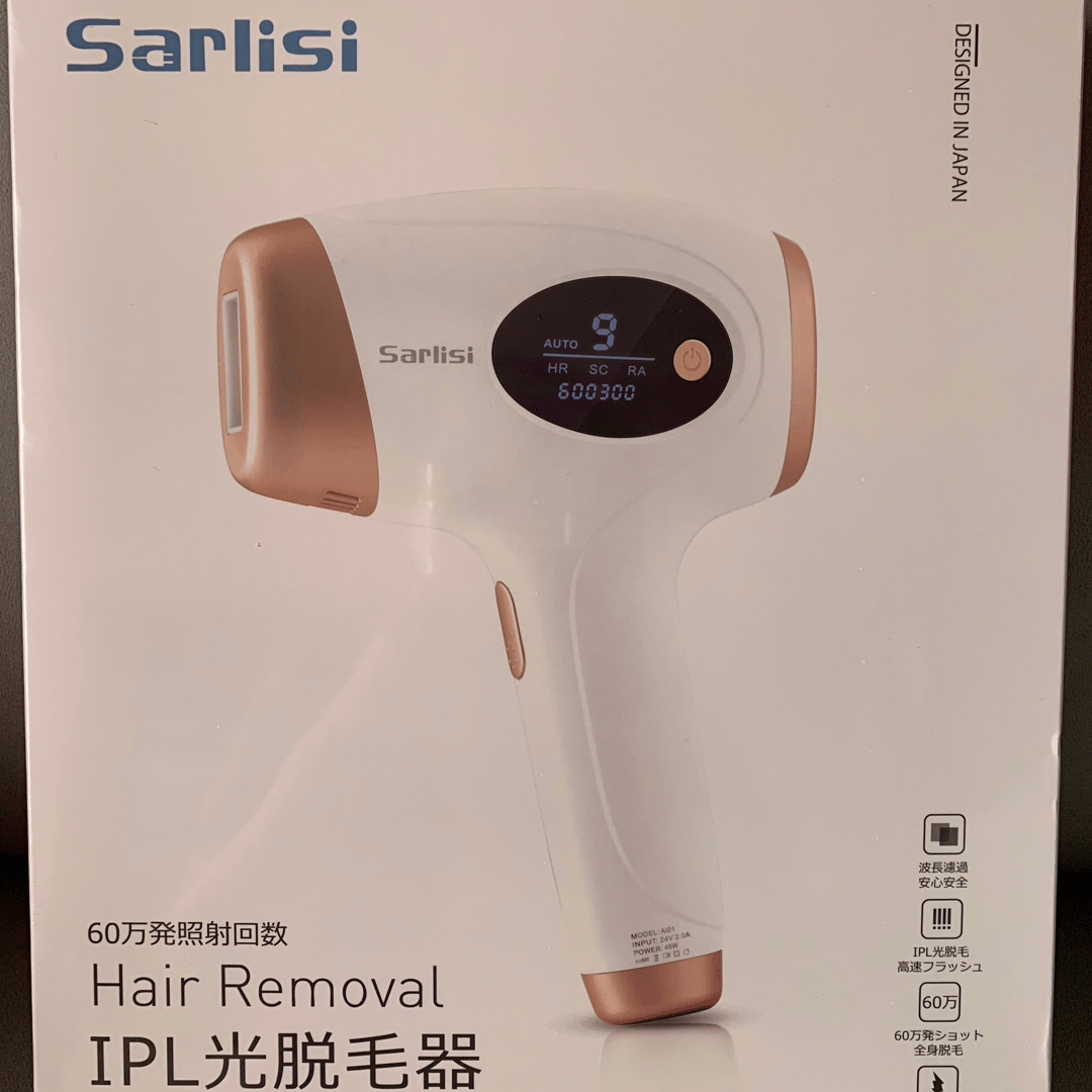 国内外の人気が集結 Sarlisi Hair Removal IPL光脱毛器 - 美容家電