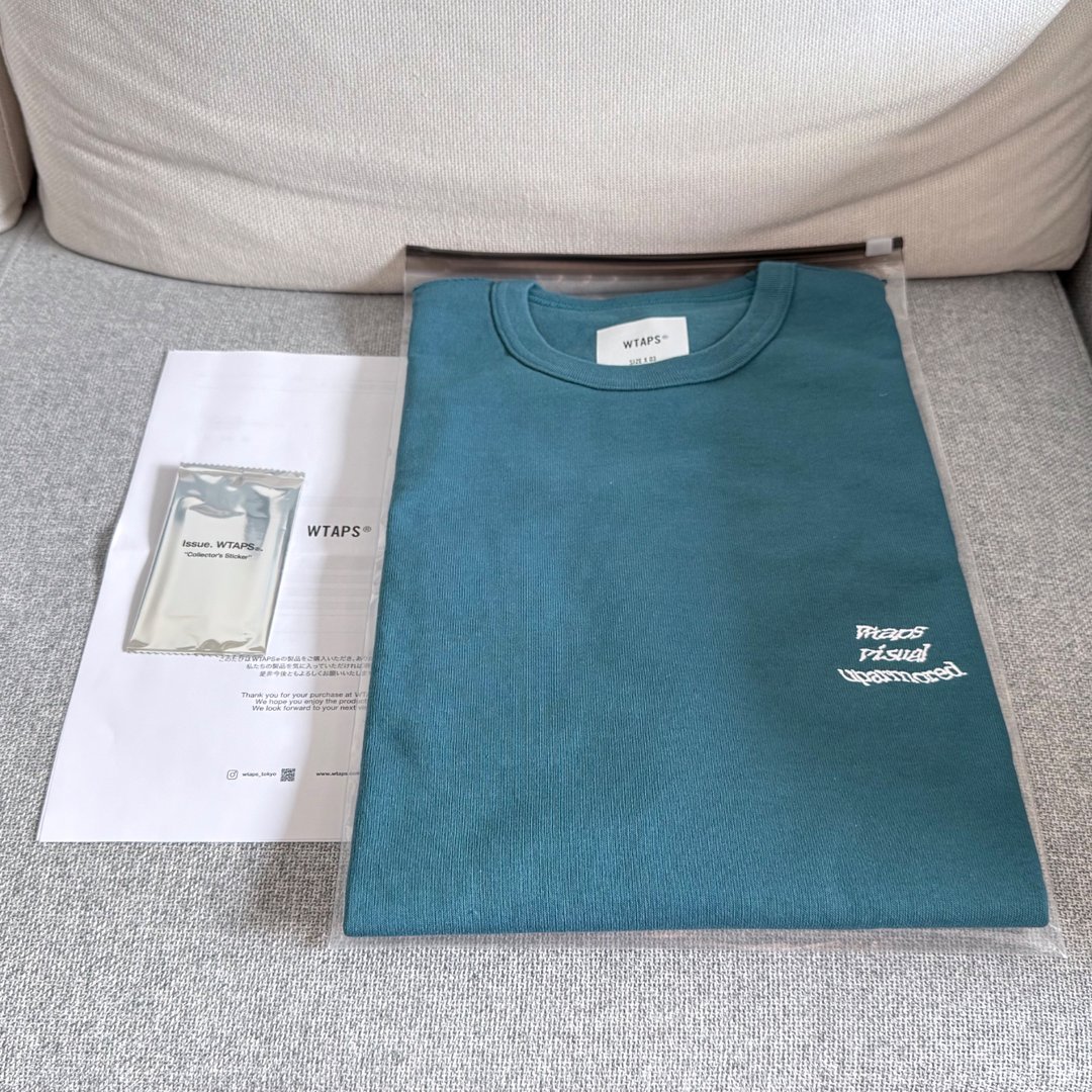 WTAPS 25SS LIM / SS / COTTON TEAL LARGE｜User Shared Post