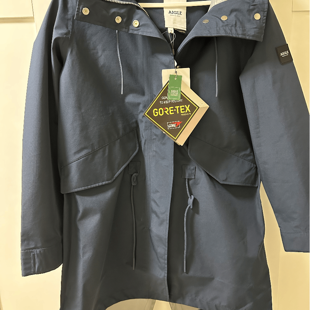 AIGLE/エーグルGORE-TEXゴアテックス ステンカラーコート メンズXL AIGLE/エーグルGORE-TEXゴアテックス ステンカラーコート メンズXL