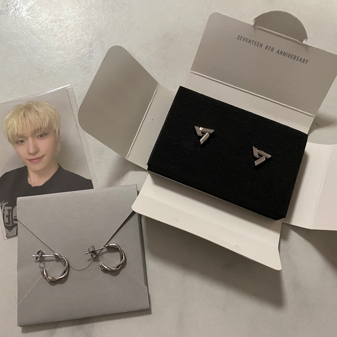 SEVENTEEN 8th Anniversary Earrings | Buyandship（香港）